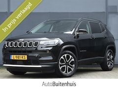 Jeep Compass - 1.3T Limited |ADAPT. CRUISE|STUUR- EN STOELVERW.|MASSAGE|KEYLESS|CAMERA