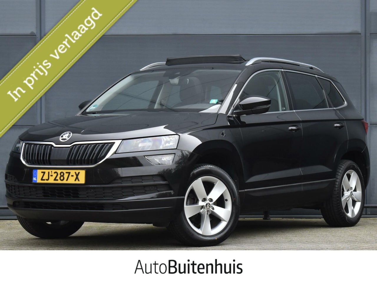 Skoda Karoq - 1.0 TSI Ambition Business |PANO / OPEN DAK|ADAPT. CRUISE|CARPLAY|GROOT SCHERM||TREKHAAK - AutoWereld.nl