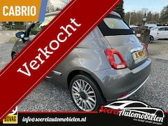 Fiat 500 C - 0.9 TwinAir Turbo 80pk Lounge cabrio 1eig ond boekjes