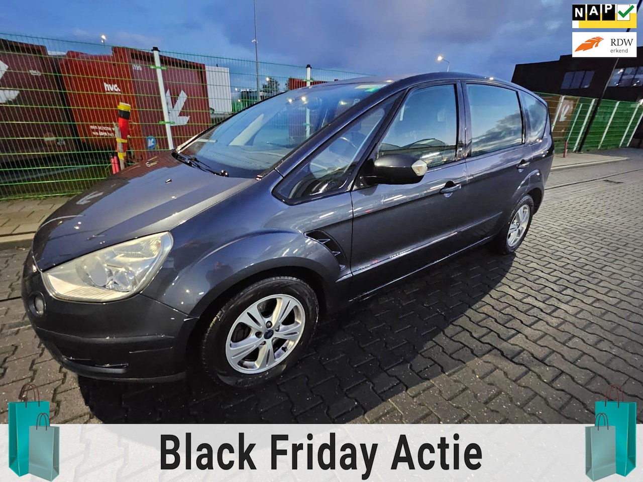 Ford S-Max - 2.5-20V Turbo 2.5-20V Turbo,7 Persoons,Airco,Trekhaak,LM Velgen - AutoWereld.nl