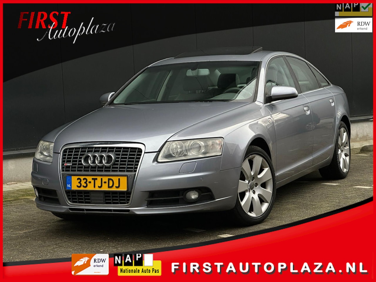 Audi A6 Limousine - 3.2 FSI quattro Pro Line ACC/ALCANTARA/OPEN-DAK/CRUISE | NETTE AUTO ! - AutoWereld.nl