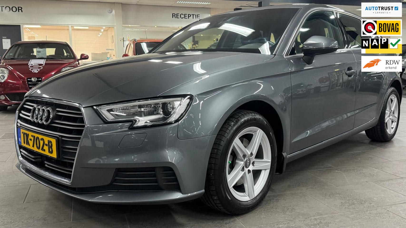 Audi A3 Sportback - 1.0 TFSI Design Pro Line Plus navigatie clima adaptief cruise controle led partijen lm-vel - AutoWereld.nl