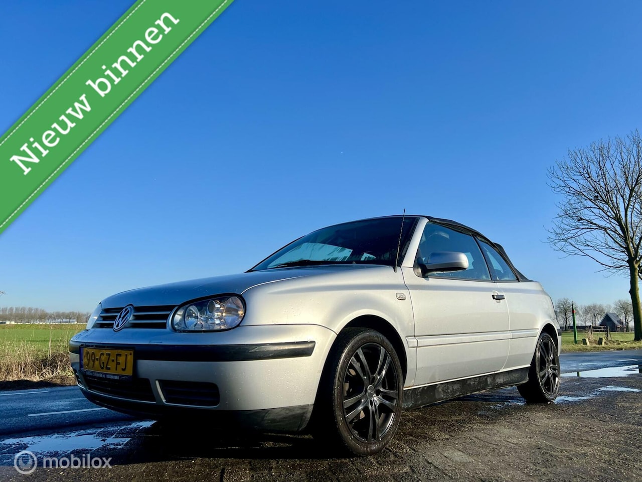 Volkswagen Golf Cabriolet - 2.0 Highline 2.0 Highline, BJ 2001, APK Mrt 2026 - AutoWereld.nl