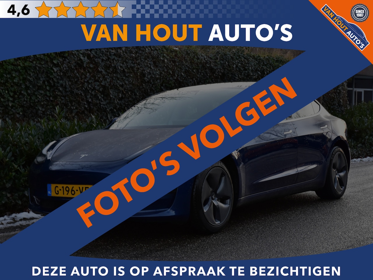 Tesla Model 3 - Standard RWD Plus 60 kWh | AUTO PILOT | 360 CAMERA - AutoWereld.nl