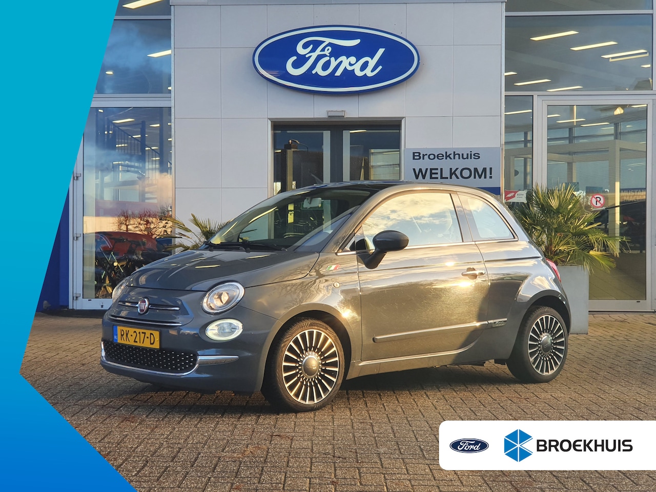 Fiat 500 - 0.9 TwinAir Turbo Lounge | 1e eigenaar | Panoramadak | Cruise Control - AutoWereld.nl