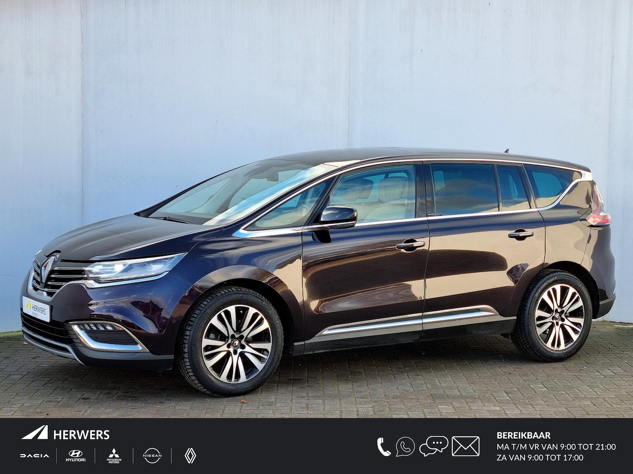 Renault Espace - 1.8 TCe Initiale Paris 5p. 225pk Automaat / Panoramadak / 4 Control / Cruise Control Adapt - AutoWereld.nl