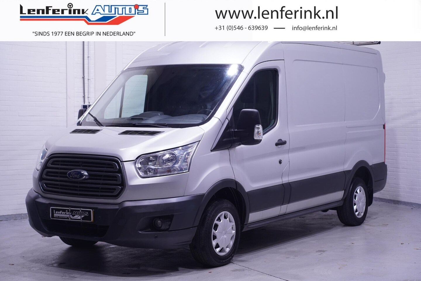 Ford Transit - 2.0 TDCI 105 pk L2H2 Trend Airco, Trekhaak 2.700kg Imperiaal met Trap, Laadruimte Pakket, - AutoWereld.nl