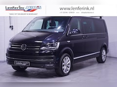 Volkswagen Transporter - 2.0 TDI 204 pk Dubbel Cabine Highline 2x Elek. Schuifdeur, Leder, LED koplampen, Navi, Sch