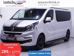 Fiat Talento - 2.0 MultiJet 145 pk Dubbel Cabine Zwart Leder Navi, Camera, Trekhaak, Laadruimte Pakket, 5