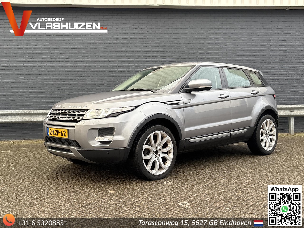 Land Rover Range Rover Evoque - 2.2 TD4 4WD Pure | Leder | Climate | Cruise | Navi | PDC - AutoWereld.nl