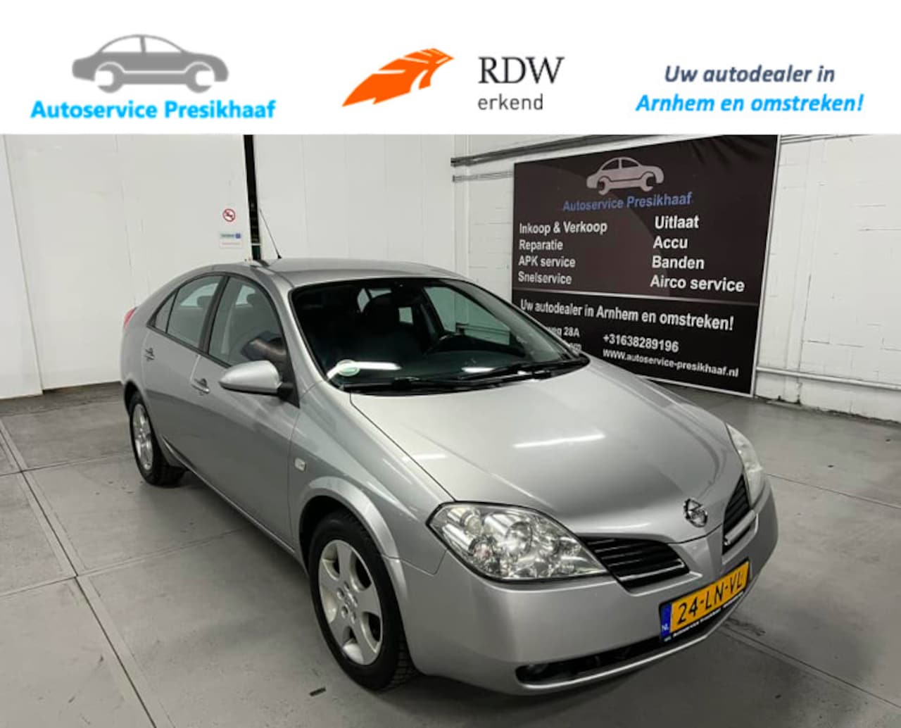 Nissan Primera - 2.0 Visia ECC / CAMERA / TREKHAAK - AutoWereld.nl