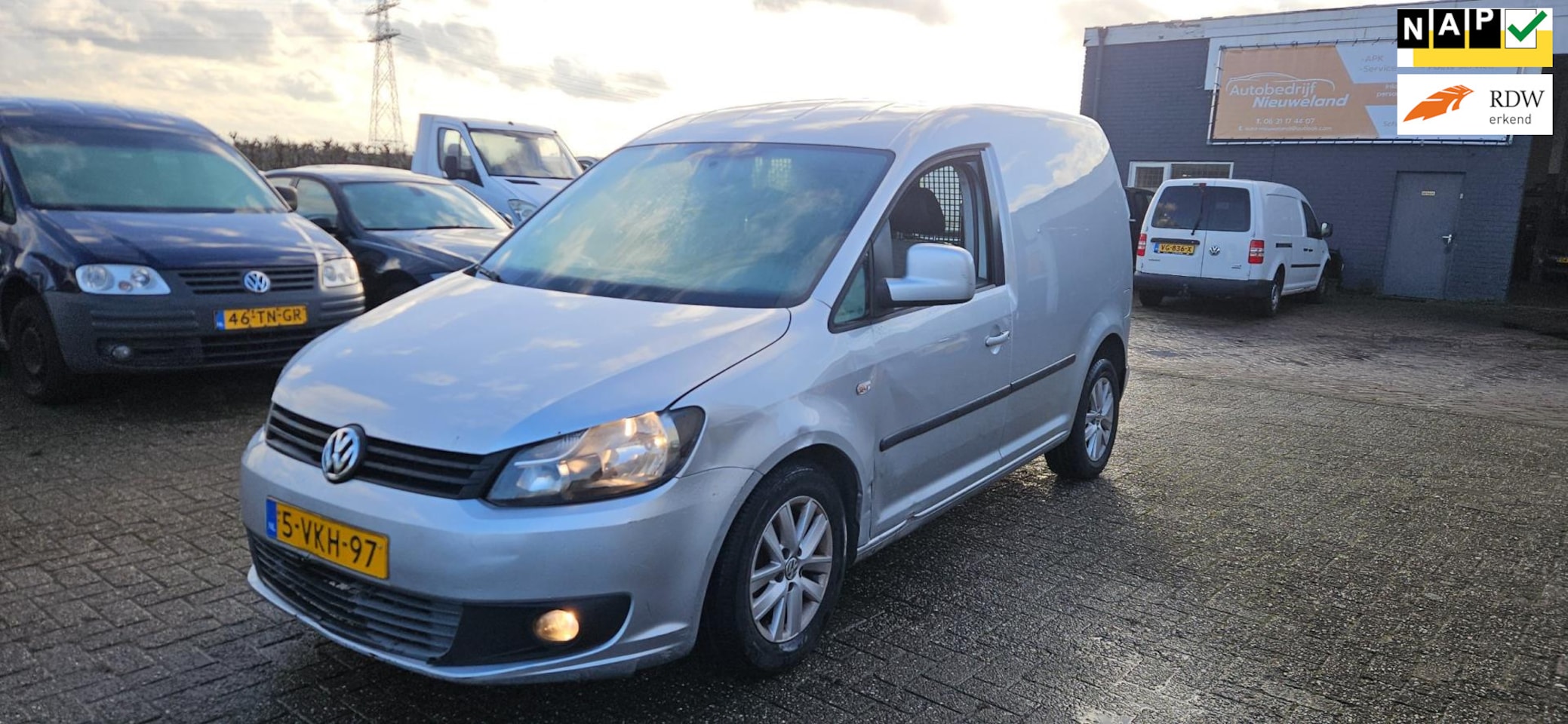 Volkswagen Caddy - 1.6 TDI Airco Euro5 - AutoWereld.nl