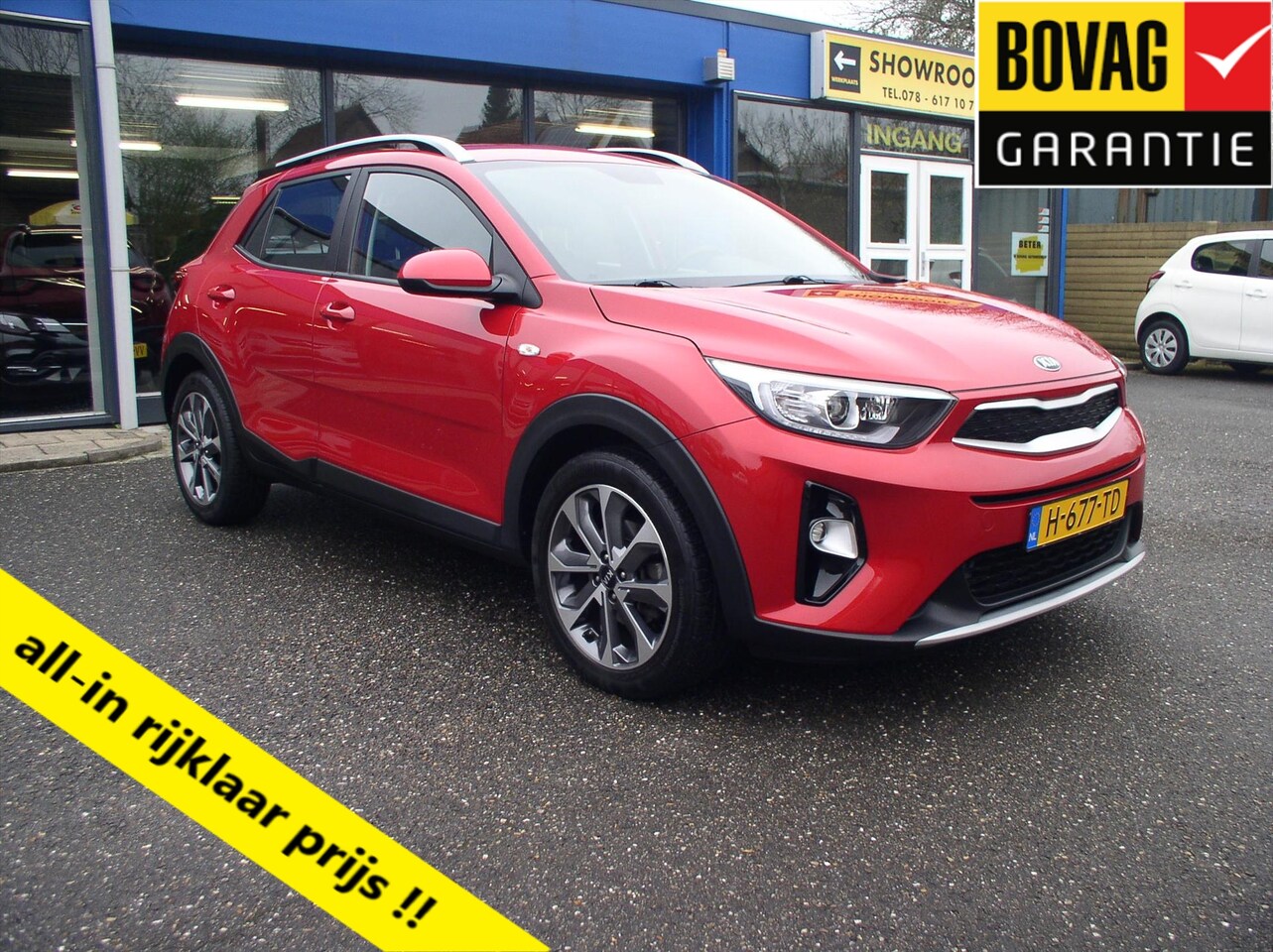 Kia Stonic - 1.0 T-GDi 100PK DYNAMIC LINE NAV AIRCO 17"LMV CAMERA PDC RIJKLAARPRIJS - AutoWereld.nl