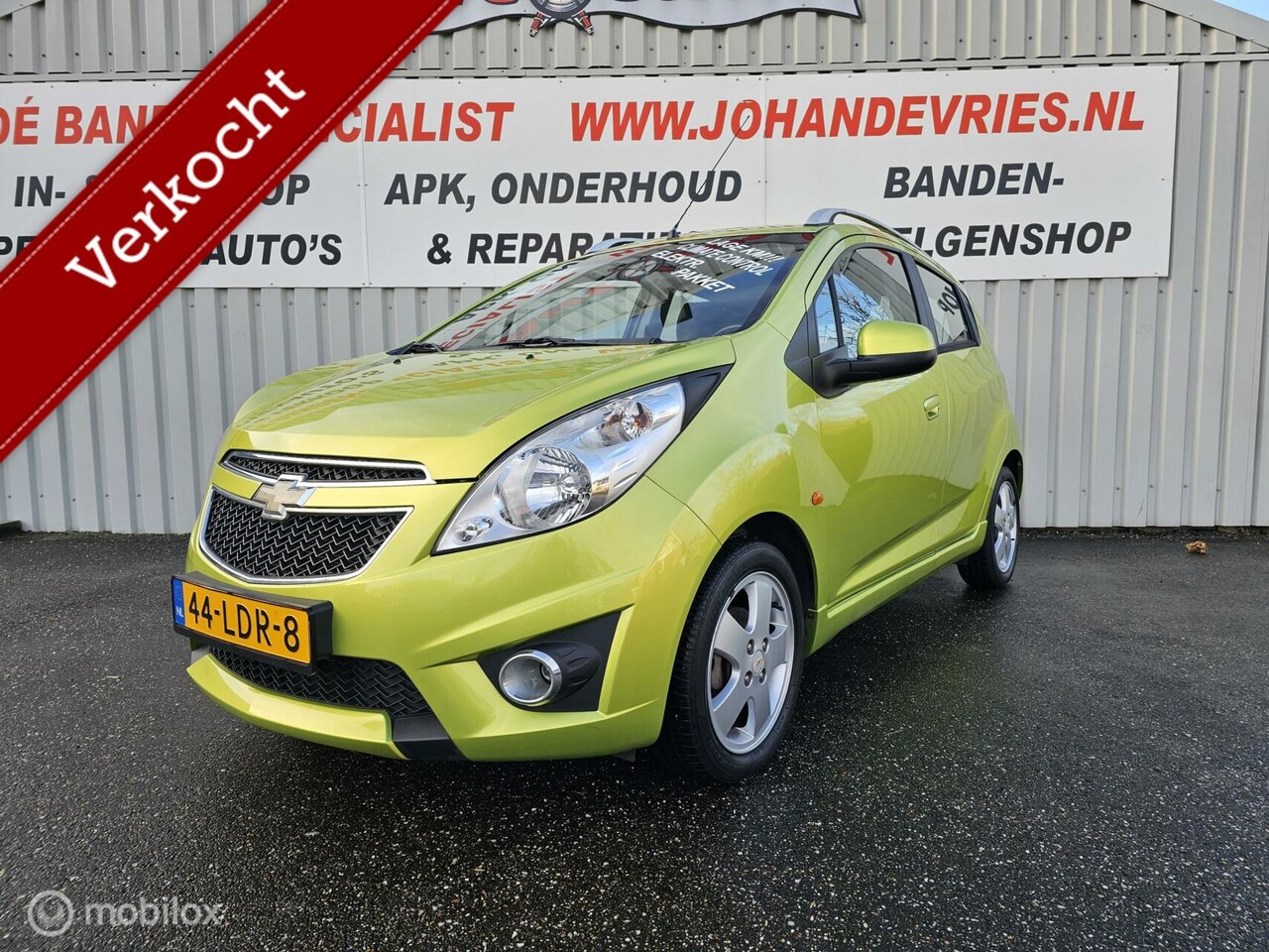 Chevrolet Spark - 1.2 16V LT I Clim. control I Elektr. pakket I 37724km NAP! - AutoWereld.nl