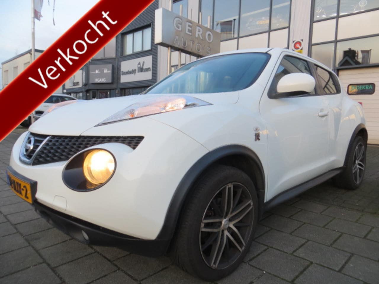 Nissan Juke - 1.6 Acenta nl-auto airco ecc lmv etc - AutoWereld.nl