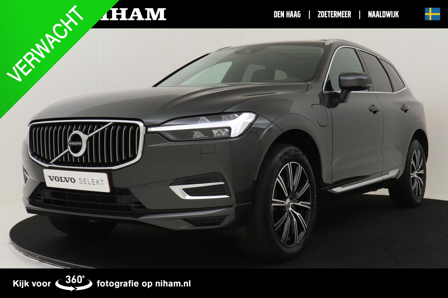 Volvo XC60 - RECHARGE T8 AWD INSCRIPTION -PANO.DAK|TREKHAAK|HK-AUDIO|AUDIO&PARK.ASSIST|ADAP.LED - AutoWereld.nl