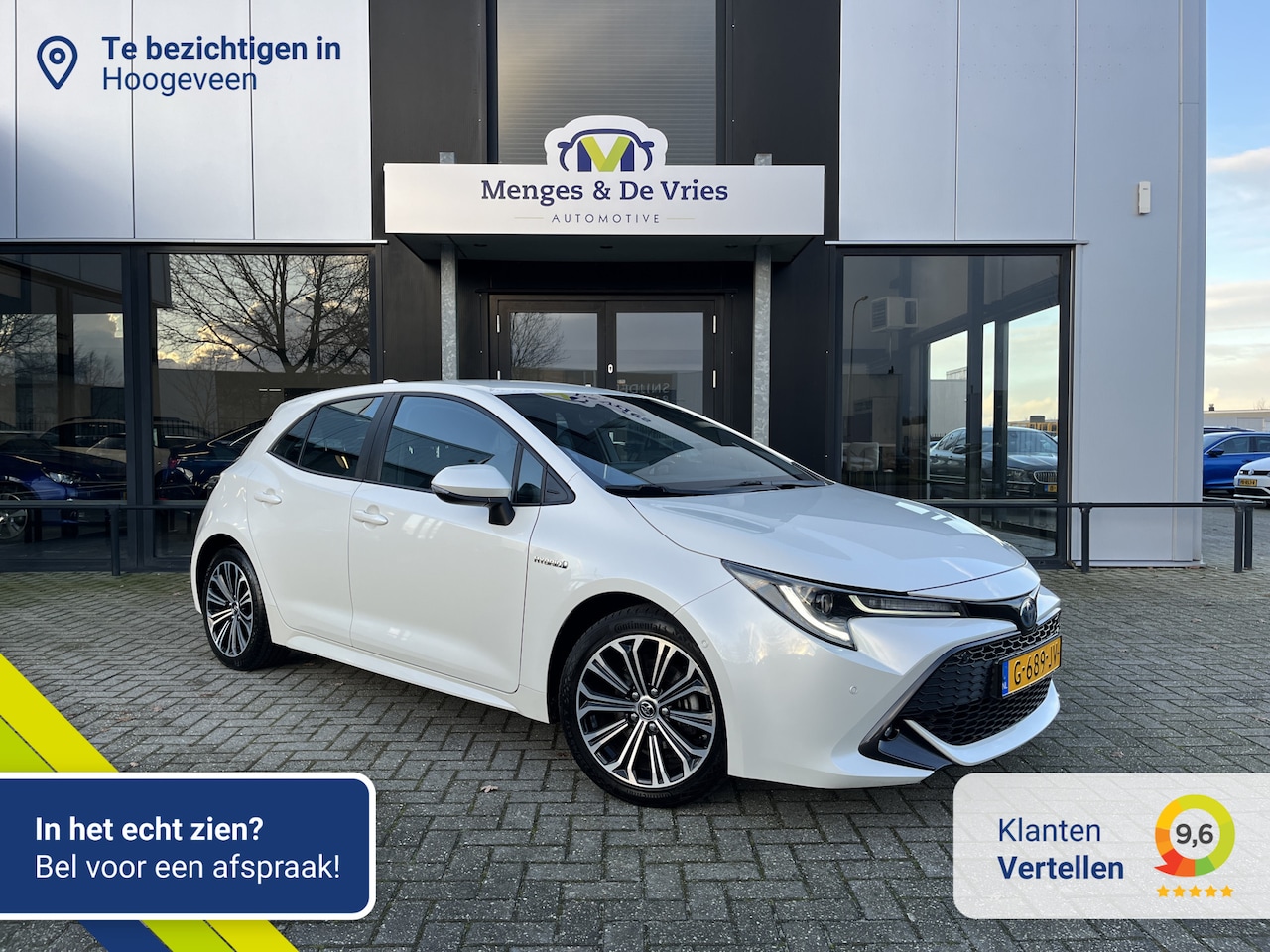 Toyota Corolla - 1.8 Hybrid Business Intro DAB | NAP | Isofix | Stoelverwarming | Navigatie | Keyless - AutoWereld.nl