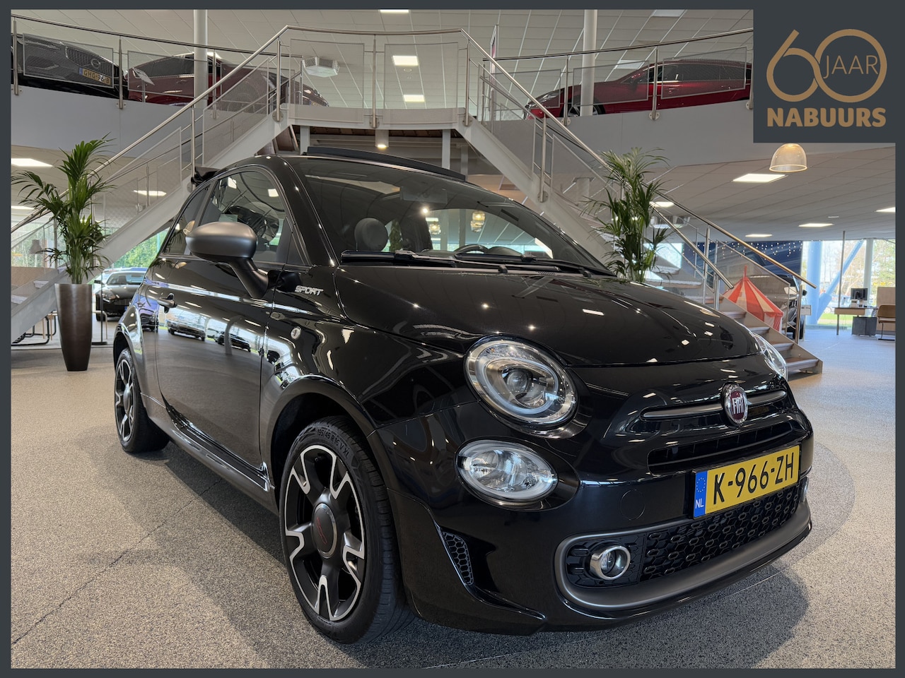 Fiat 500 C - 1.0 Hybrid Sport 1.0 Hybrid Sport, NL auto, DAB+, Apple Carplay/Android auto - AutoWereld.nl