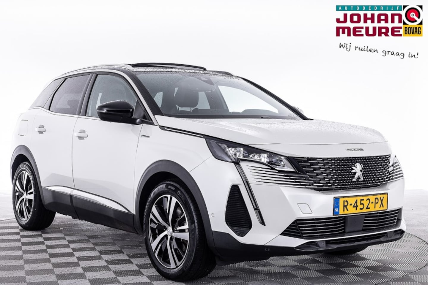 Peugeot 3008 - 1.6 HYbrid 225 GT | PANORAMADAK | Trekhaak ✅ 1e Eigenaar . - AutoWereld.nl