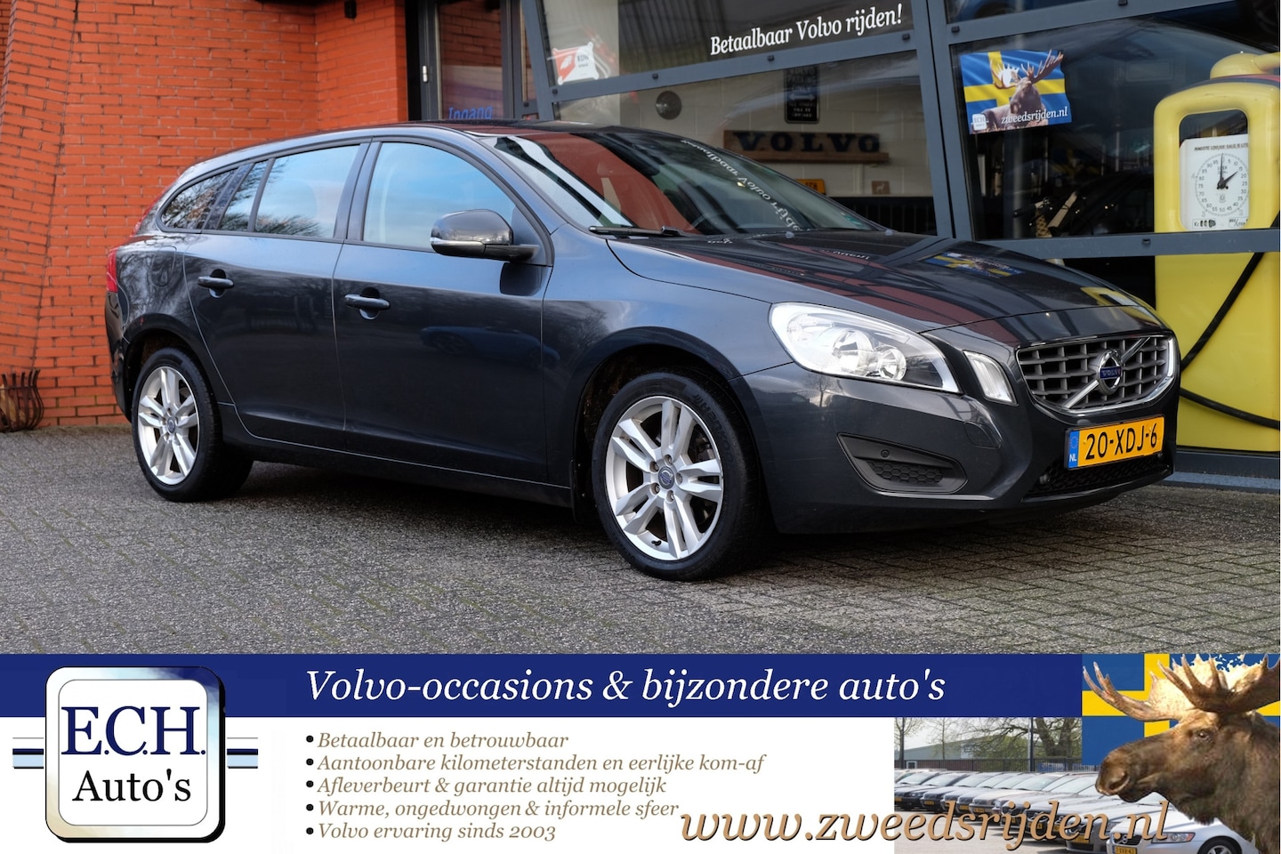 Volvo V60 - T3 150 pk Navi, Bluetooth, 17 inch, Trekhaak - AutoWereld.nl