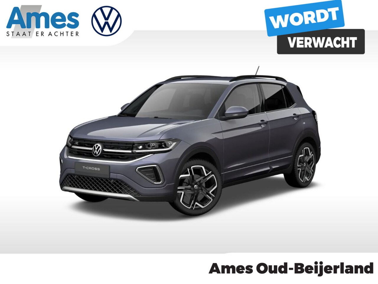 Volkswagen T-Cross - R-Line-Edition 1.0 TSI 116 pk | 18" LM velgen | Matrix LED | Stoelverwarming - AutoWereld.nl