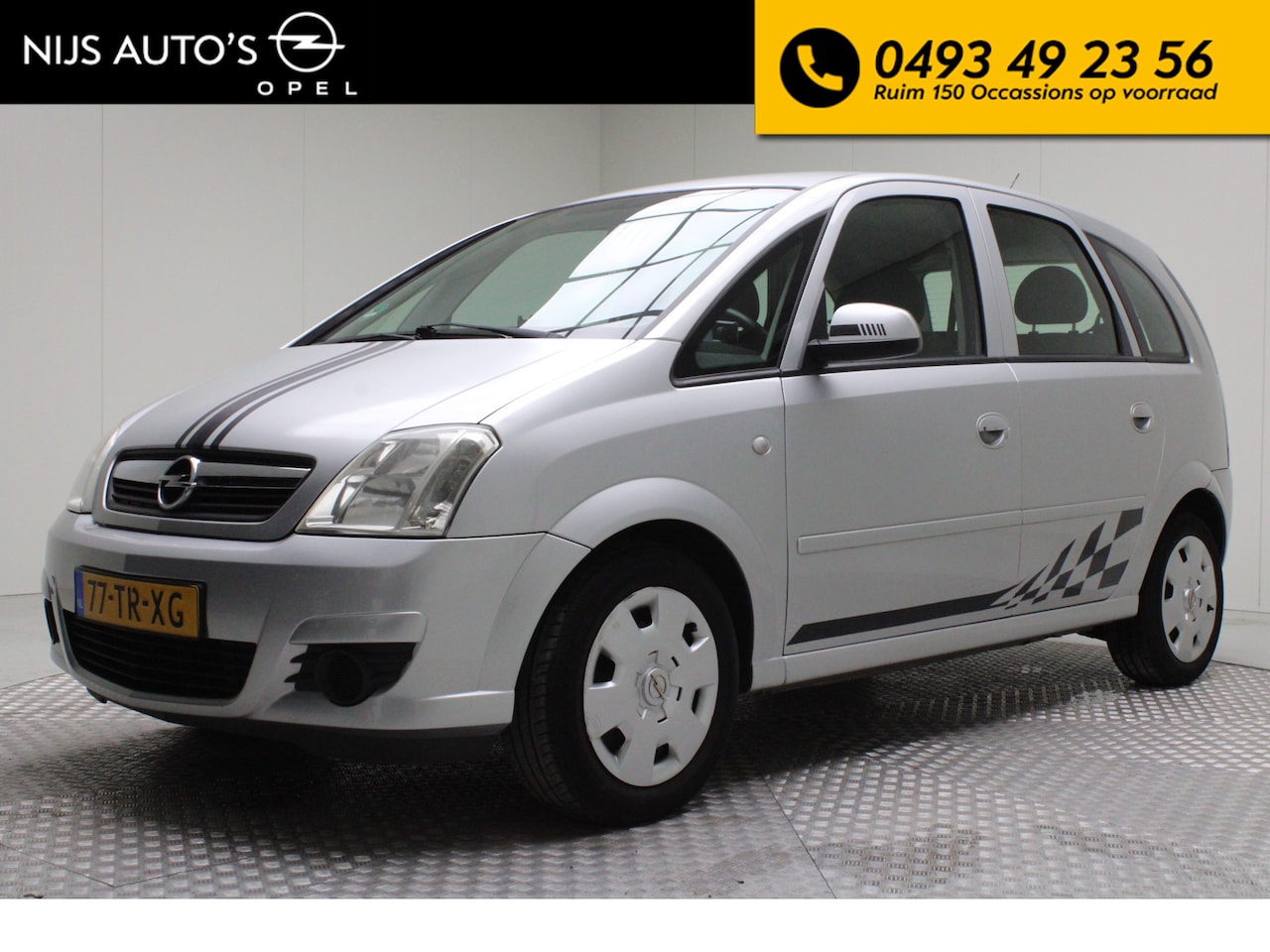 Opel Meriva - 1.6-16V Enjoy | automaat | afneembare trekhaak | airco | pdc achter | radio cd - AutoWereld.nl