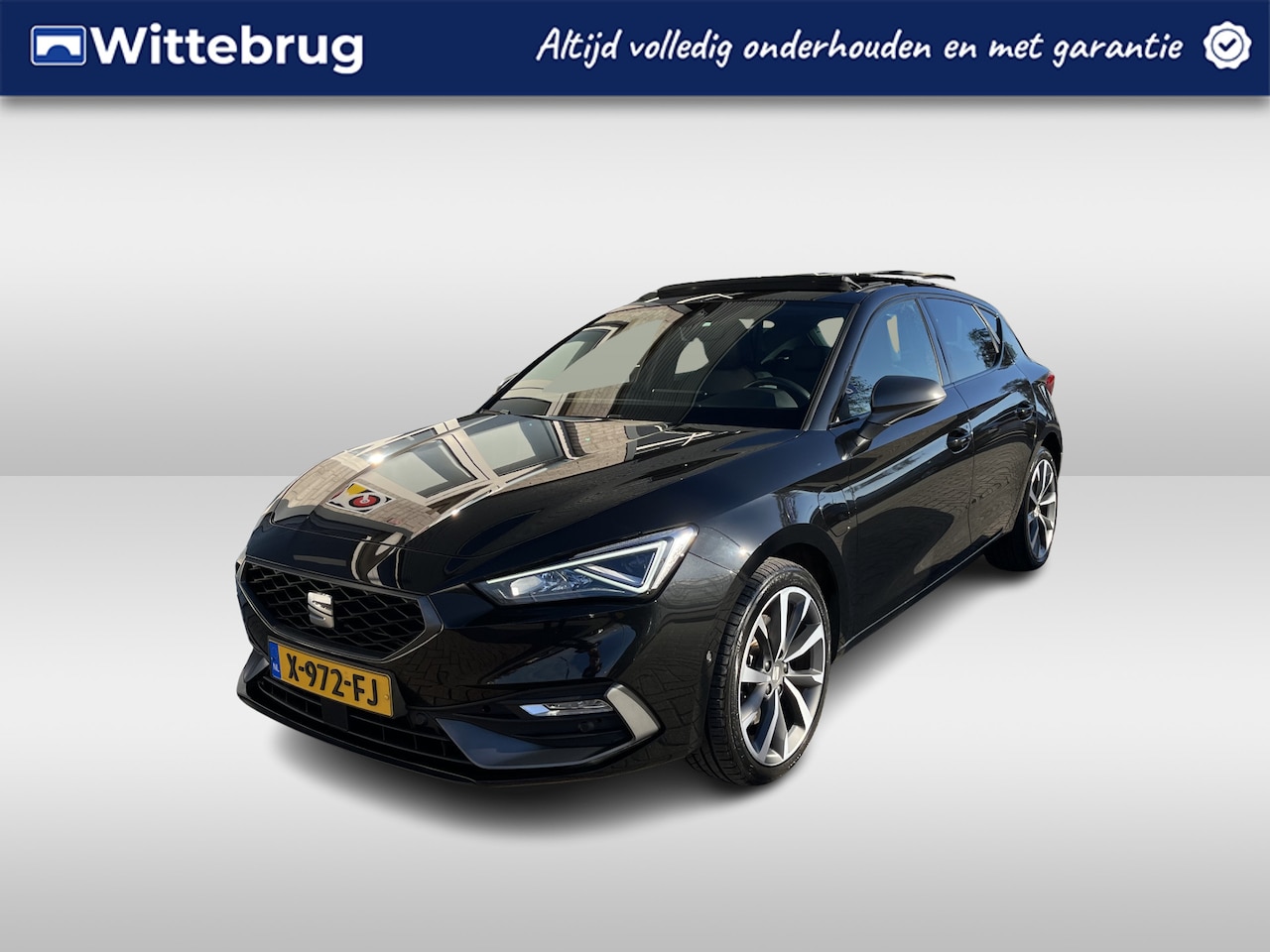 Seat Leon - 1.4 TSI eHybrid PHEV FR Business Intense / AUTOMAAT/ PANO/ CAMERA/ PARK. SENSOREN/ MATRIX/ - AutoWereld.nl