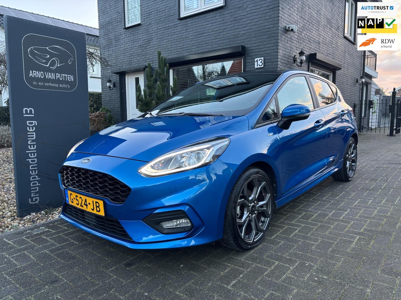 Ford Fiesta - ST-Line - Panoramadak - Led - Carplay - AutoWereld.nl