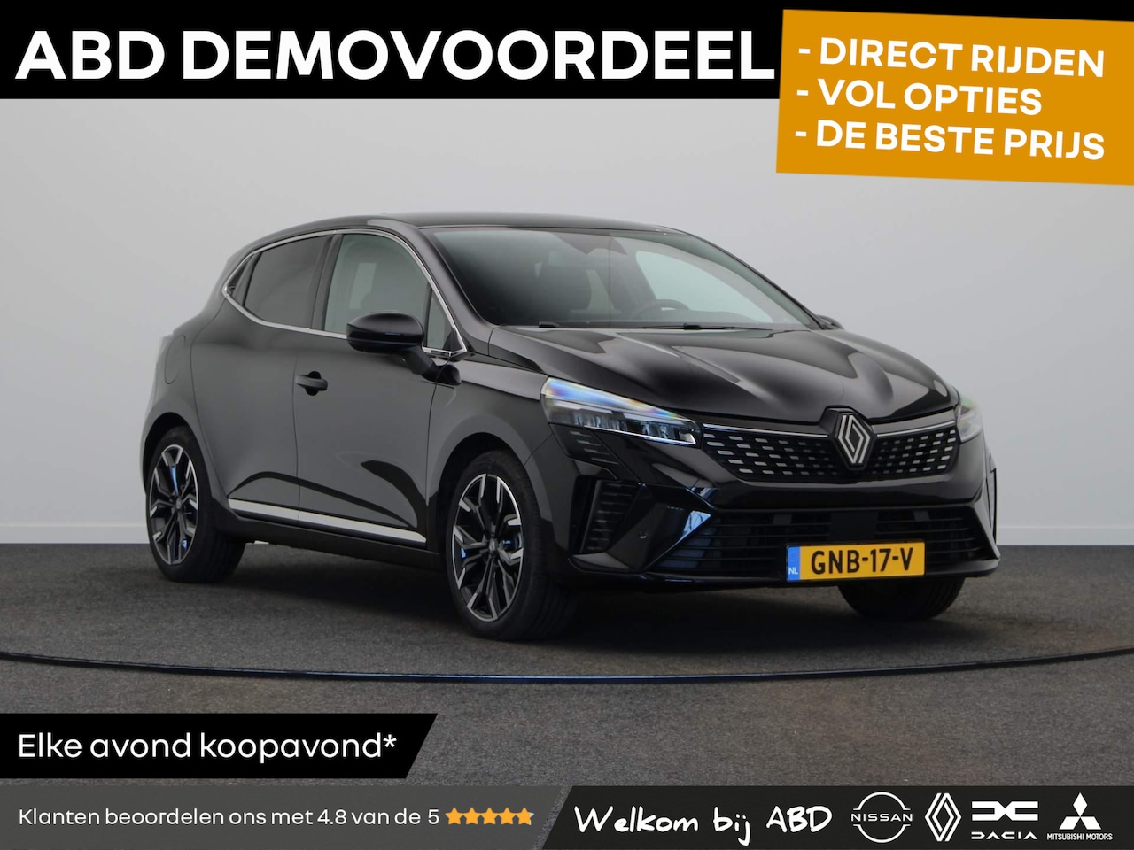 Renault Clio - 1.6 E-Tech Full Hybrid 145 techno | Demo | Full option! | BOSE | Adaptieve cruise control - AutoWereld.nl