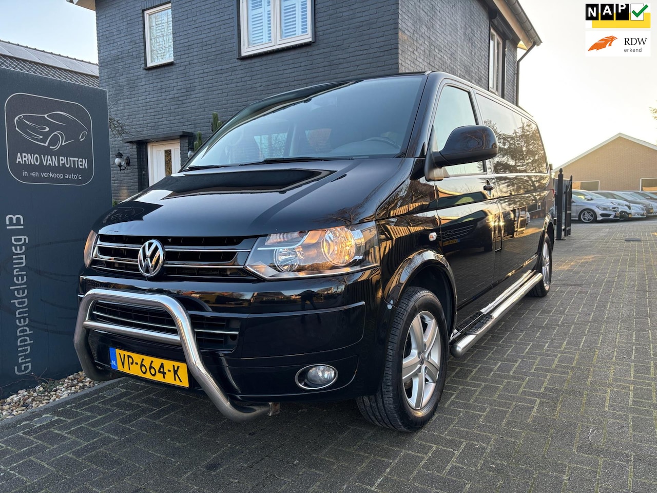 Volkswagen Transporter - 2.0 TDI L2 Dubbele cabine 140PK EDITION - AutoWereld.nl