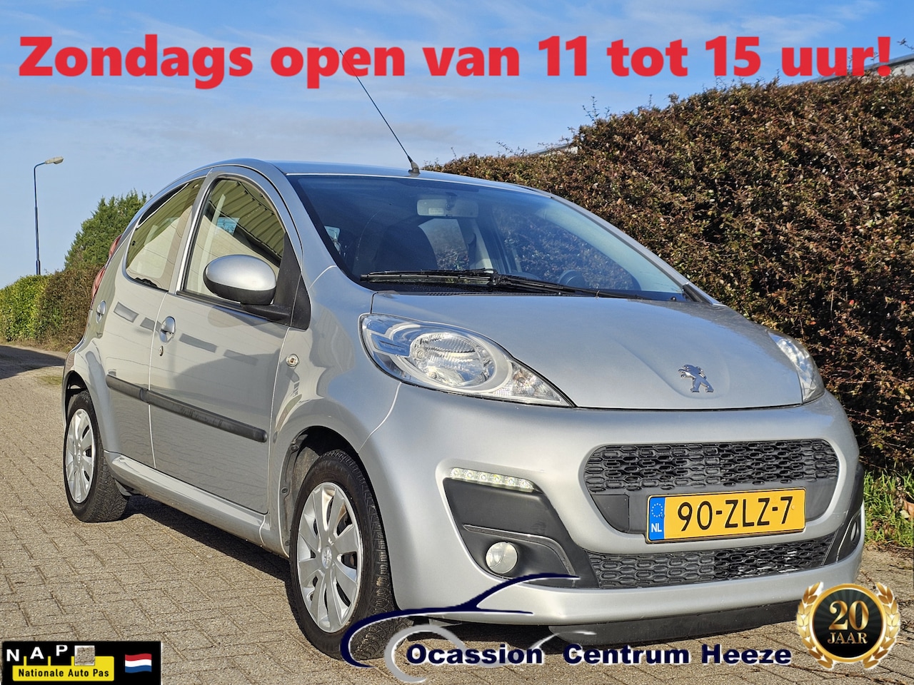 Peugeot 107 - 1.0 AUT! NAP! Airco! Nwe APK! Zondag OPEN! - AutoWereld.nl