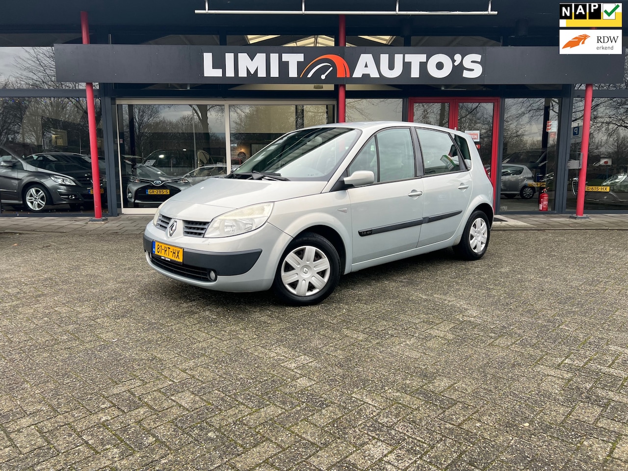 Renault Scénic - 1.6-16V Dynamique Comfort/Airco/Elek.Ramen/Apk - AutoWereld.nl