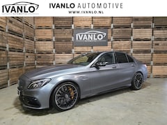 Mercedes-Benz C-klasse - AMG 63 S Edition Magno grey Pano keramisch 360 Schaalstoelen