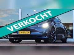 Tesla Model 3 - Performance AWD 75 kWh 3.4s naar de 100 :-)