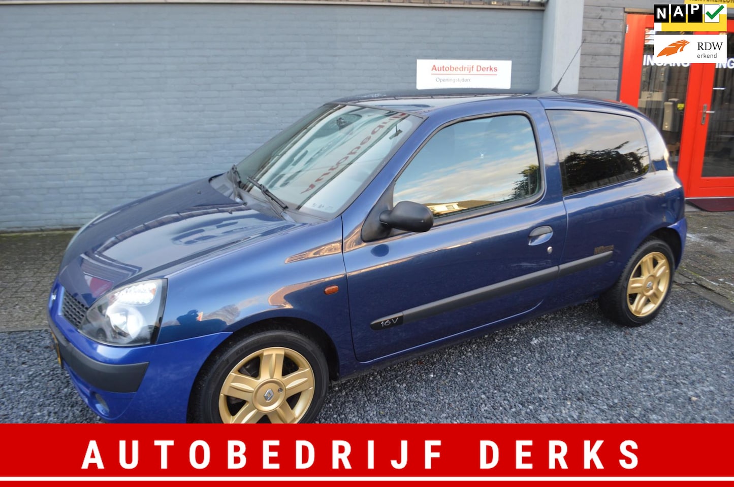 Renault Clio - 1.2-16V Authentique Stuurbekrachtiging Jaar APK - AutoWereld.nl