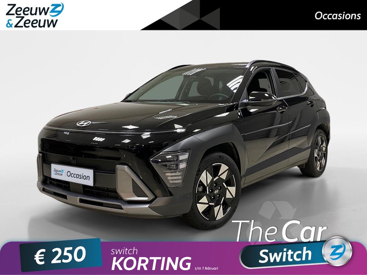 Hyundai Kona - 1.6 HYBRID | PREMIUM | | AUTOMAAT | LEDER | - AutoWereld.nl