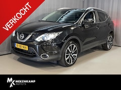 Nissan Qashqai - 1.2 Tekna AUT. 19"/Leder/Panoramadak/Dodehoek/Stoelverwarming/LED/Camera/Keyless