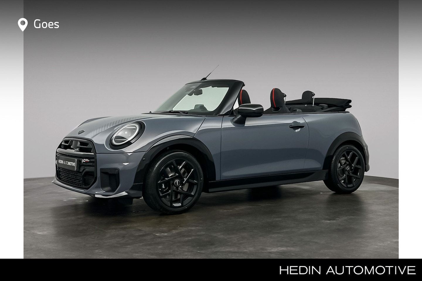 MINI Cabrio - S JCW Trim | Pakket M | Sport Stripes Zwart - AutoWereld.nl