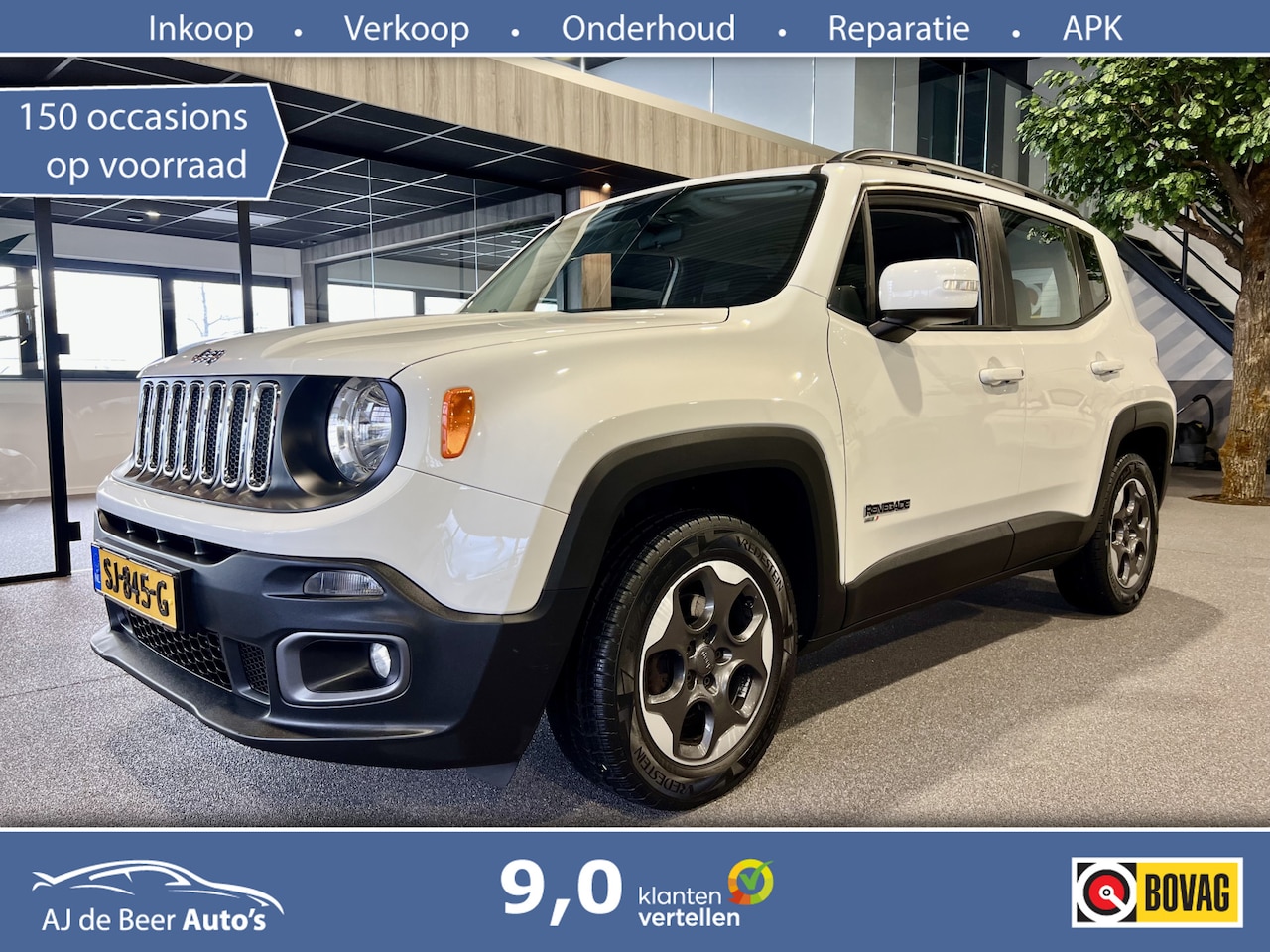 Jeep Renegade - 1.4 MultiAir Longitude Navigatie | Cruise | - AutoWereld.nl