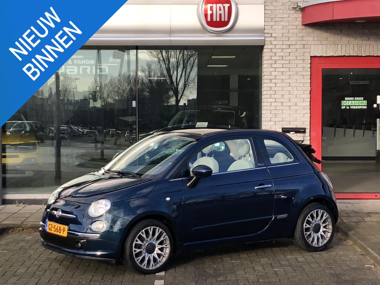 Fiat 500 C - TwinAir Turbo 80 Lounge CLIMATE|PDC|16"|BLUETOOTH - AutoWereld.nl