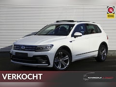 Volkswagen Tiguan - 1.5 TSI R-Line // Panoramadak - Trekhaak - Virtual Cockpit - HUD - App Connect - Inclusief