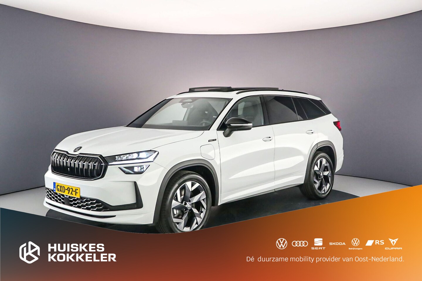 Skoda Kodiaq - Sportline Business 1.5 TSI PHEV 204pk DSG Automaat Panoramadak, Elektrische achterklep, Ac - AutoWereld.nl