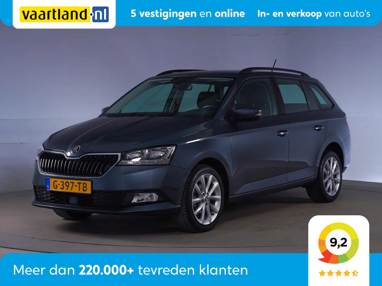 Skoda Fabia Combi - 1.0 TSI Business Ed. [ Navi Stoelverwarming Clima Trekhaak ] - AutoWereld.nl