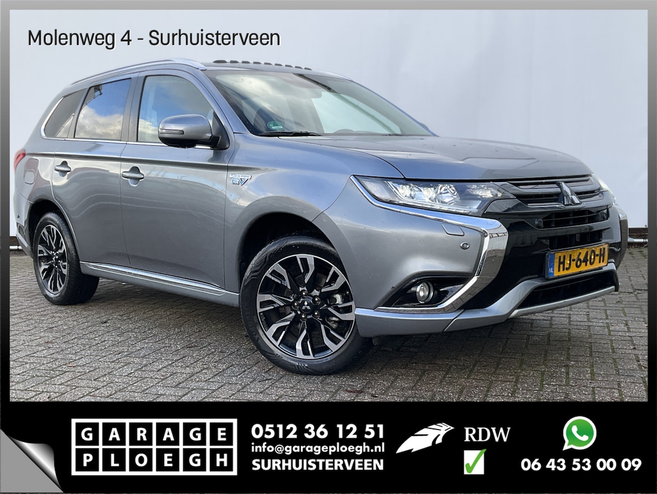 Mitsubishi Outlander - 2.0 PHEV Instyle+ Vol opties! 360cam Sunroof Leer DVD Trekh Orig.NL - AutoWereld.nl