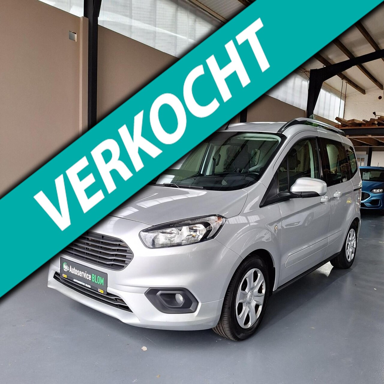 Ford Tourneo Courier - 1.0 titanium bovag garantie - AutoWereld.nl