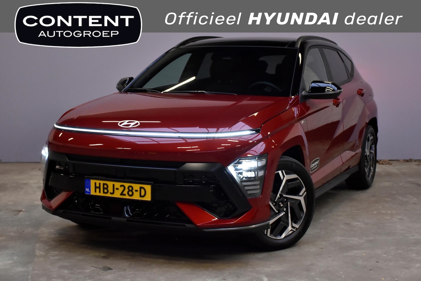 Hyundai Kona - 1.6i Hybrid DCT N Line Sky - AutoWereld.nl