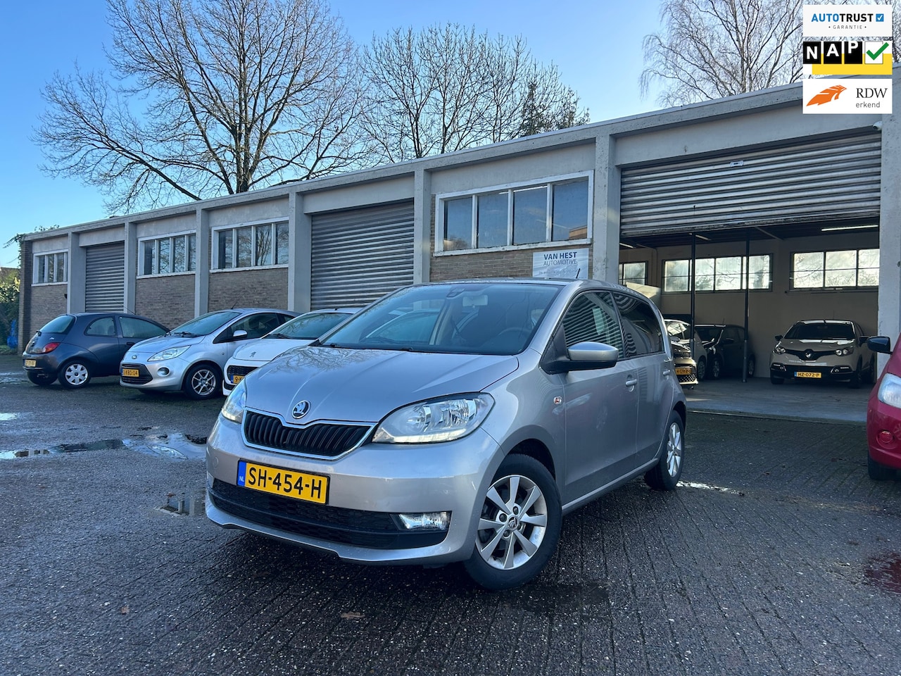 Skoda Citigo - 1.0 Automaat Cruise/ Airco/1 Eigenaar/NAP! Garantie! - AutoWereld.nl