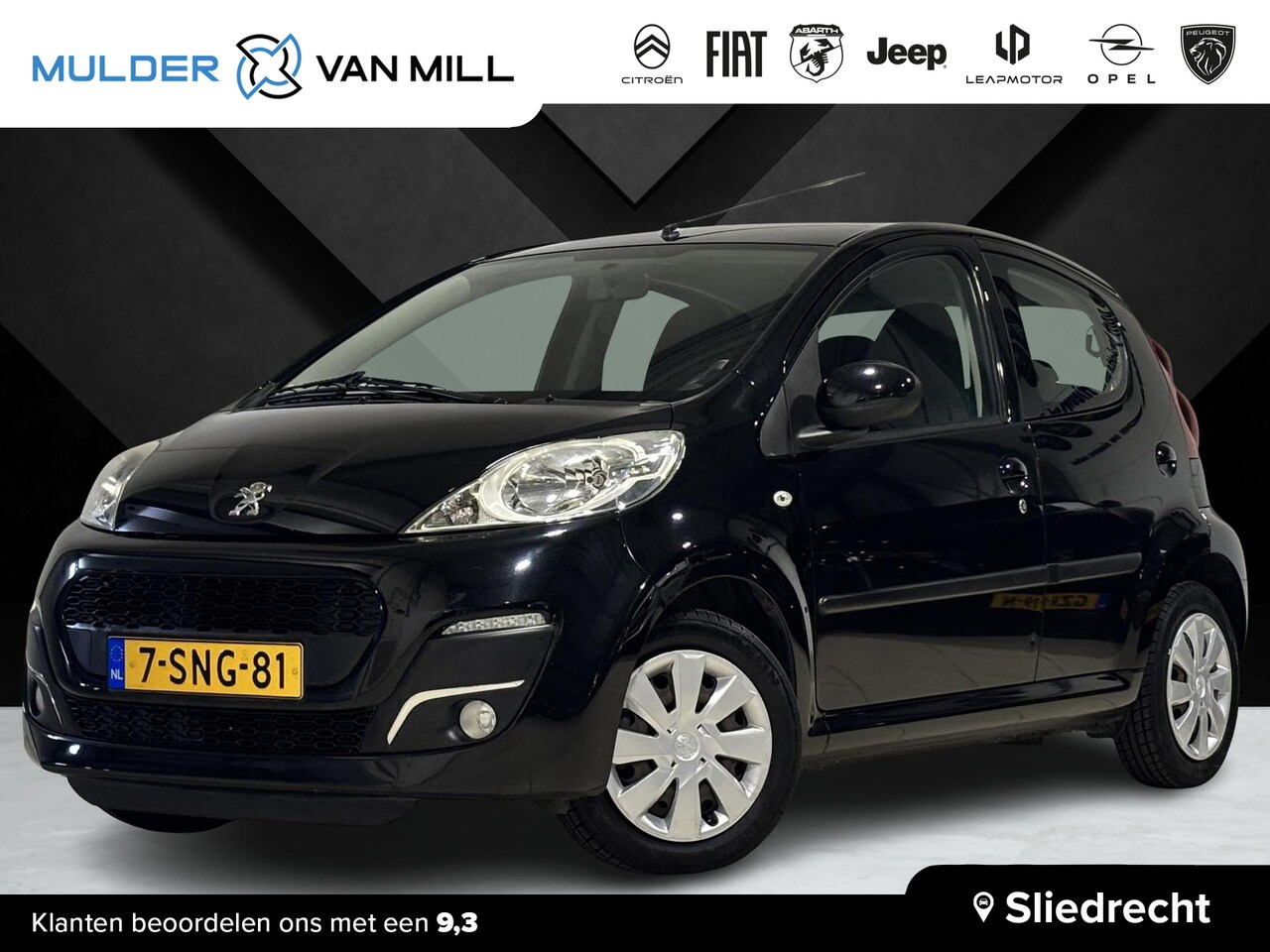 Peugeot 107 - 5-deurs Active 1.0 12v 68pk | LAGE KM-STAND! | AIRCO | RADIO/CD | ELEKTRISCH PAKKET | MIST - AutoWereld.nl