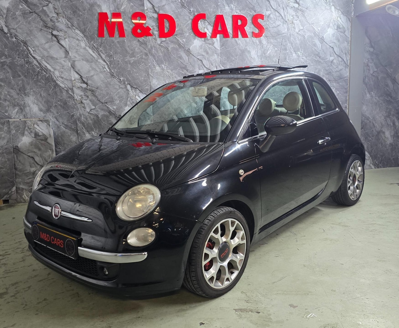 Fiat 500 - 1.4-16V Pop PANO AIRCO 6BAK 101PK - AutoWereld.nl