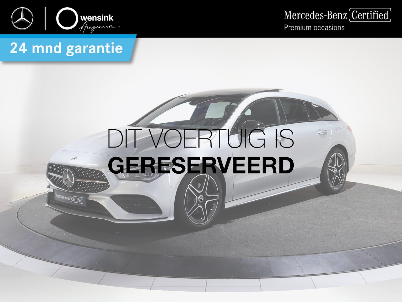 Mercedes-Benz CLA-klasse Shooting Brake - 180 AMG Line Sfeerverlichting | Nightpakket | Panoramadak | Thermotronic | Multibeam lead - AutoWereld.nl